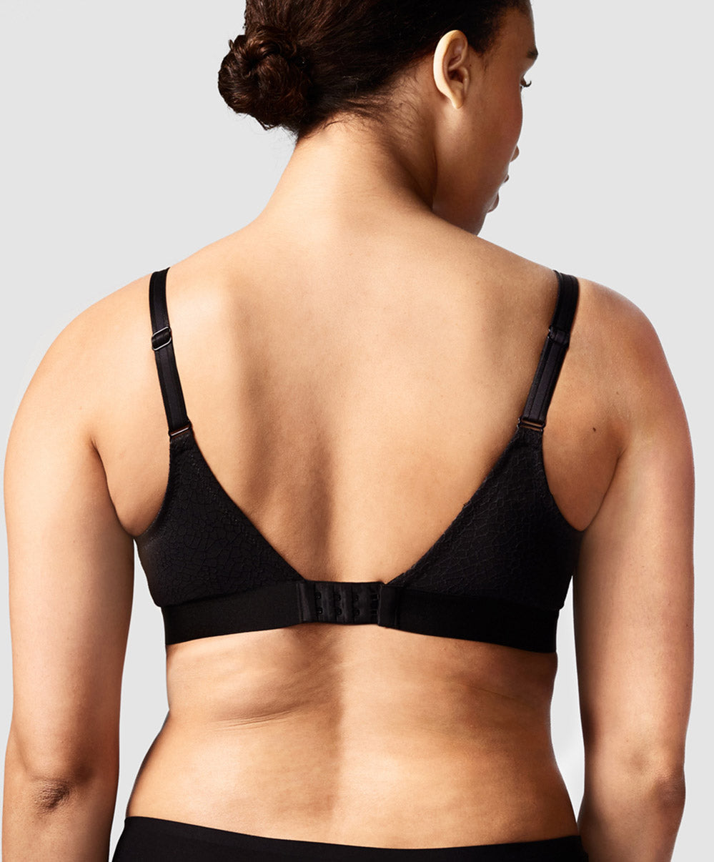 Soutien-gorge sans armatures minimizer Chantelle C Magnifique Noir C18920-011