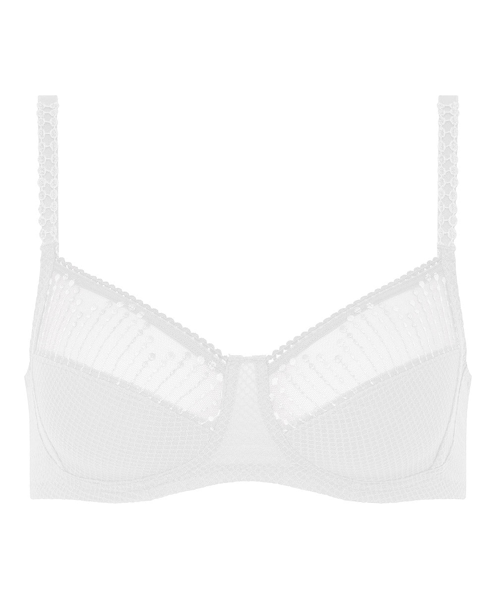 Soutien-gorge sans armatures grande taille Chantelle Luminesce blanc C19K20-010
