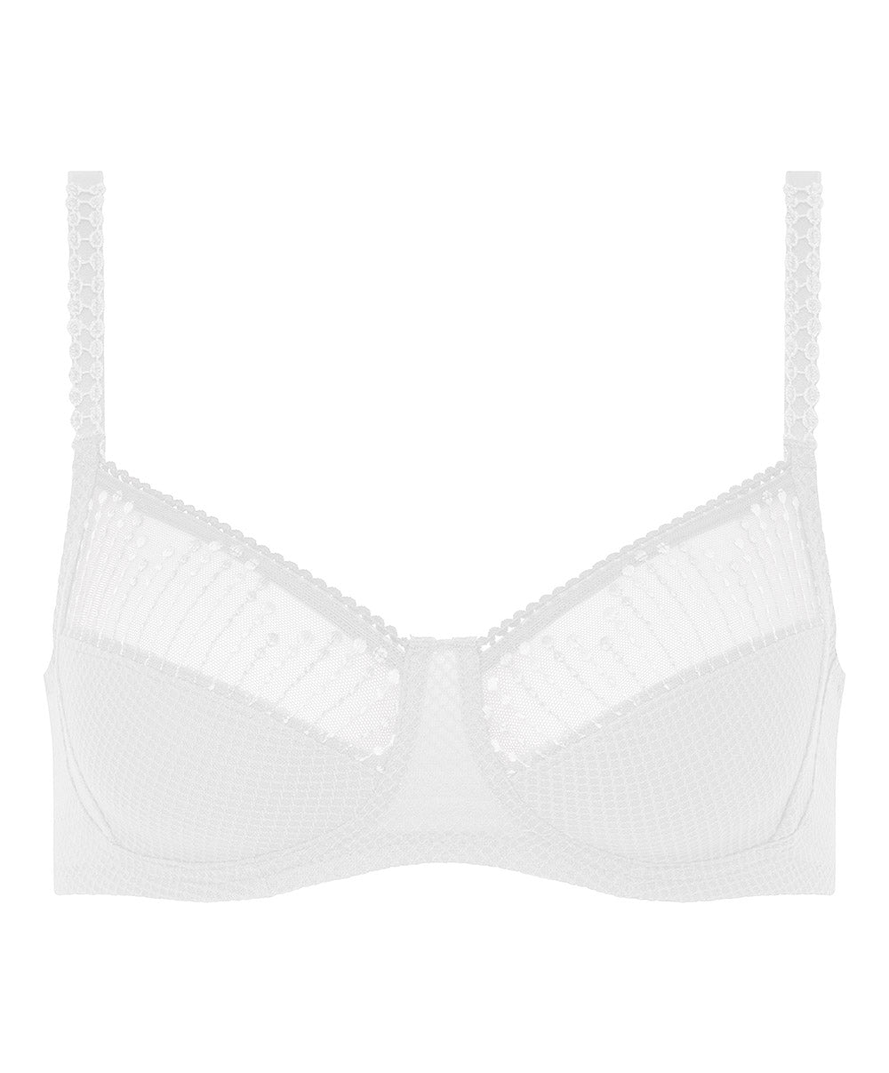 Soutien-gorge sans armatures grande taille Chantelle Luminesce blanc C19K20-010