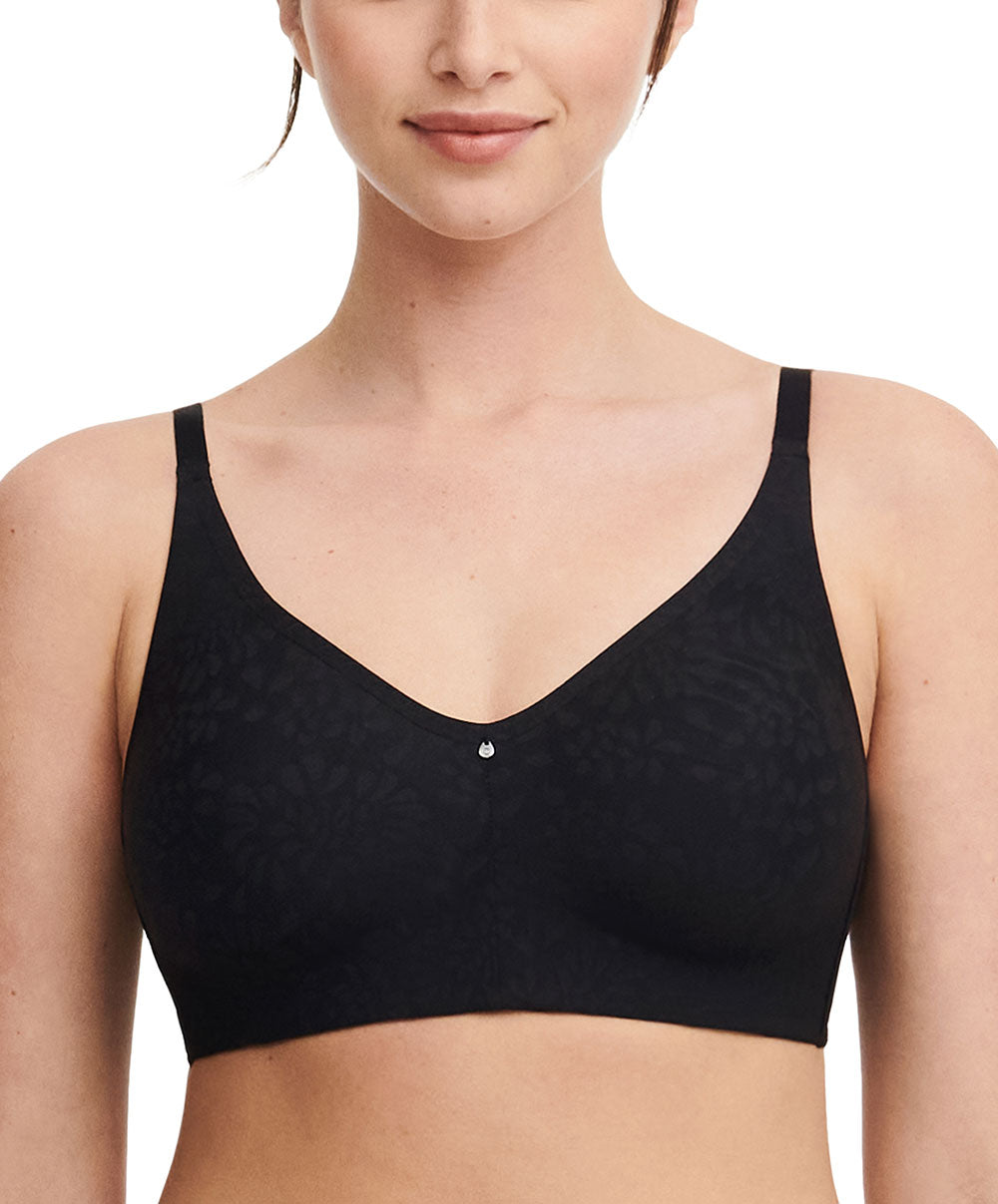 Soutien-gorge sans armatures invisible Chantelle Comfort Chic noir C18J80-011