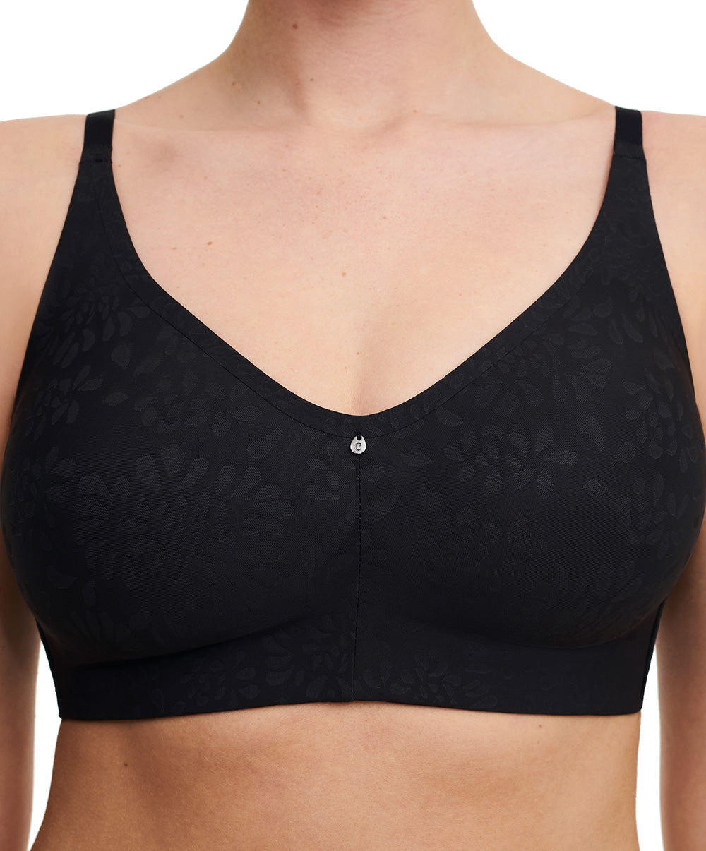 Soutien-gorge sans armatures invisible Chantelle Comfort Chic noir C18J80-011