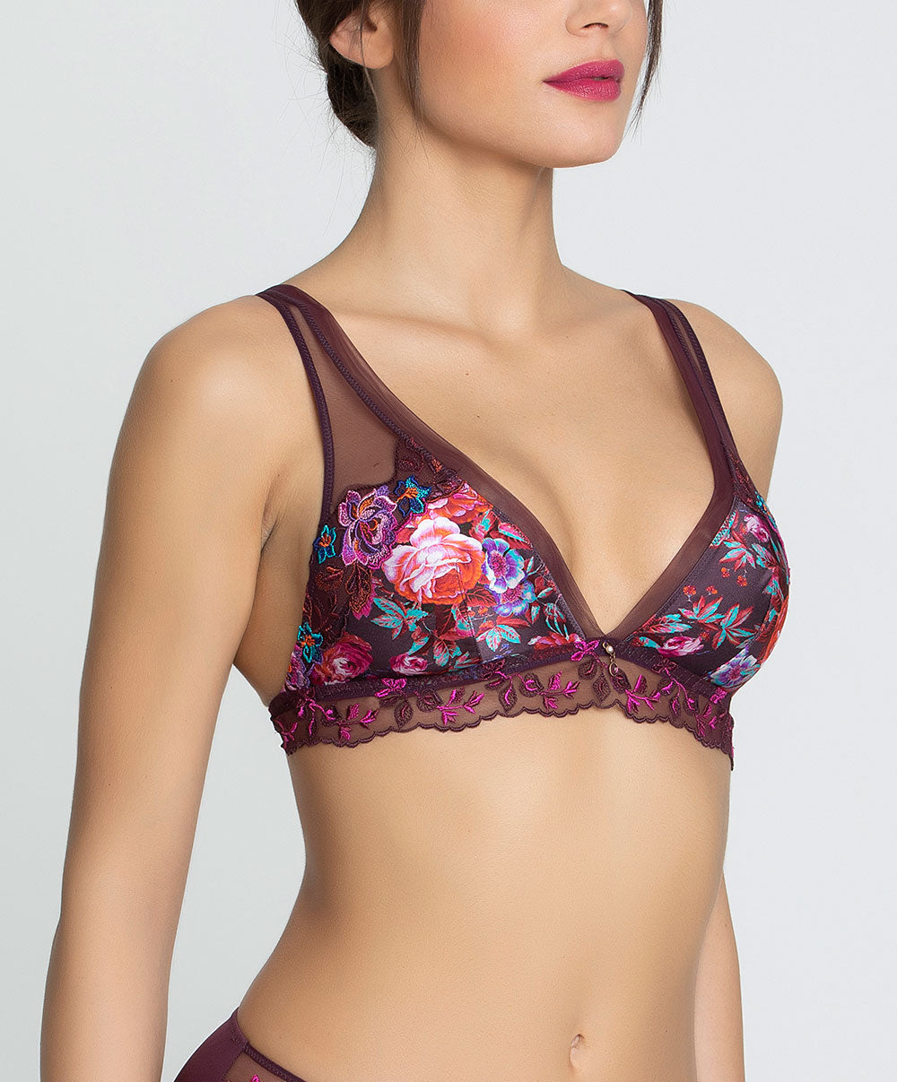 Soutien-gorge sans armatures triangle Lise Charmel Aveu en Fleurs aveu pétale ACH6543-AP