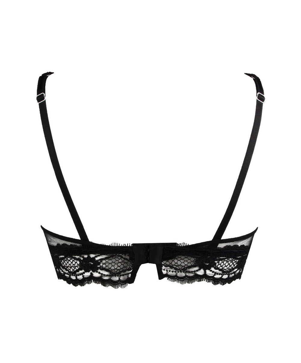 Soutien-gorge sans armatures triangle Lise Charmel Sublime en Dentelle noir ACH6513-NO