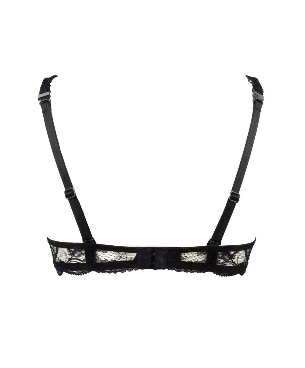 Soutien-gorge sexy triangle armatures Lise Charmel Soir de Venise noir ACA7403-ND