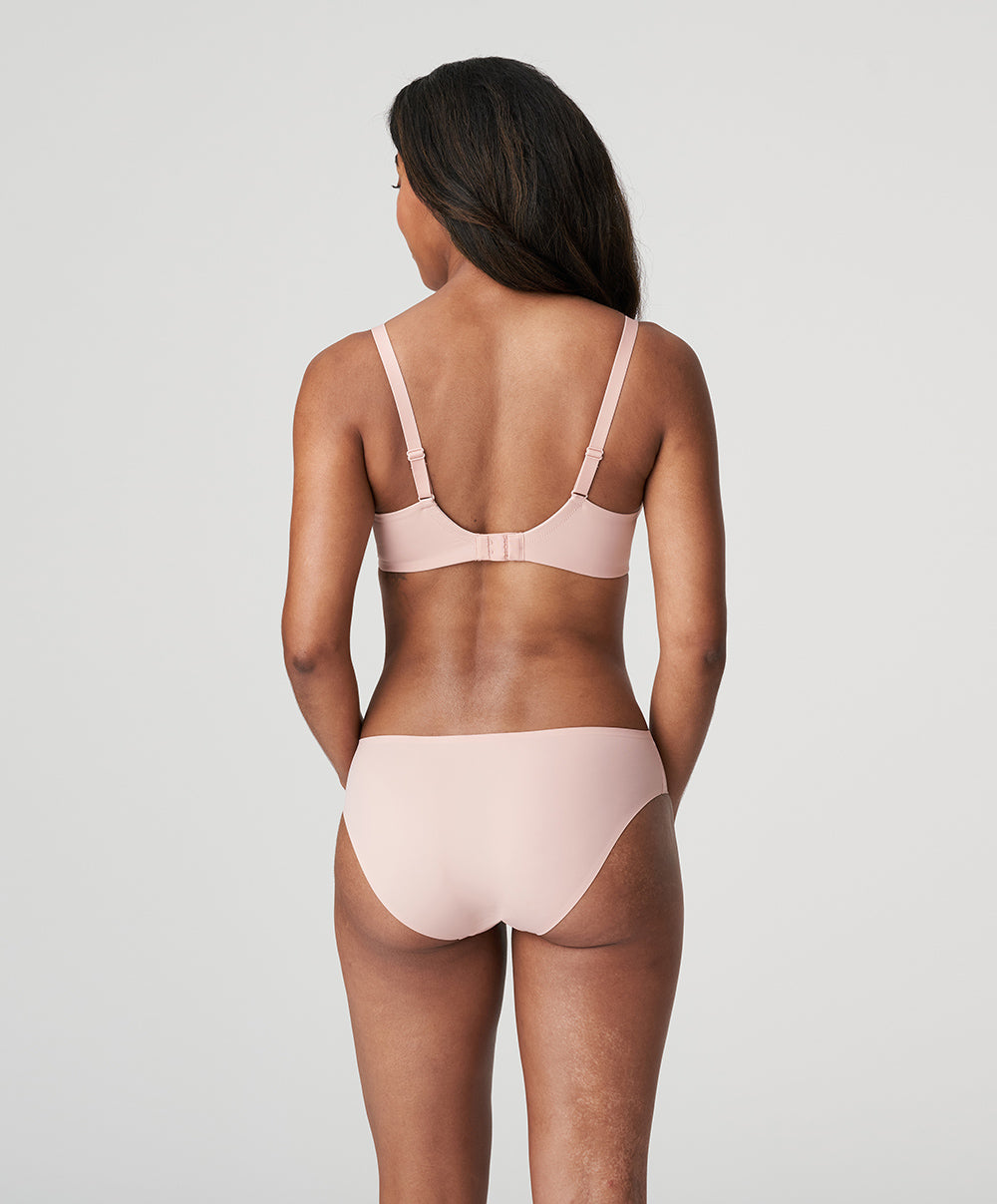 Soutien-gorge spacer plongeant lisse invisible à armatures PrimaDonna Figuras rose poudré 0163256-PWD