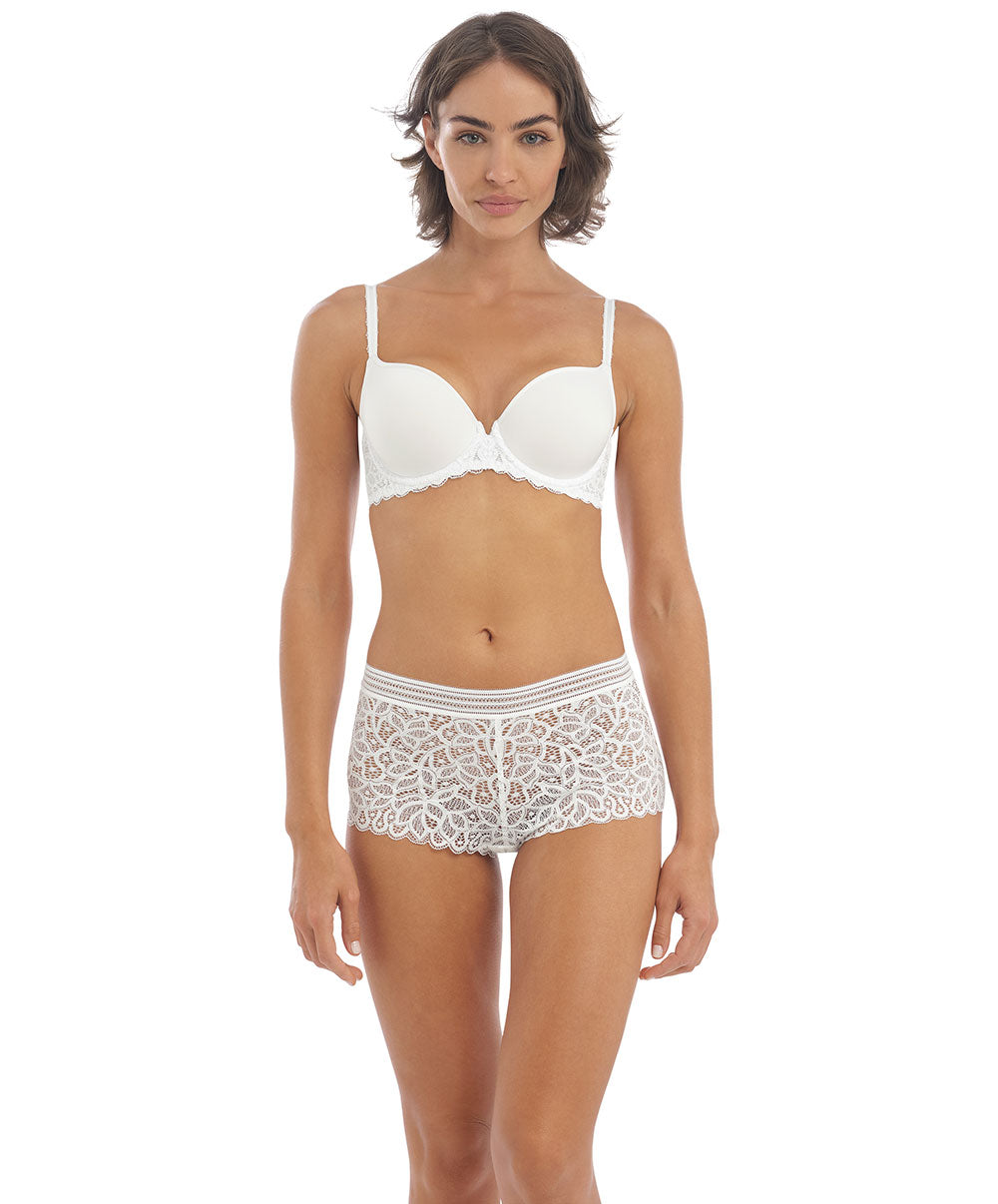 Soutien-gorge moulé lisse à armatures Wacoal Raffine blanc WE148004-WHE