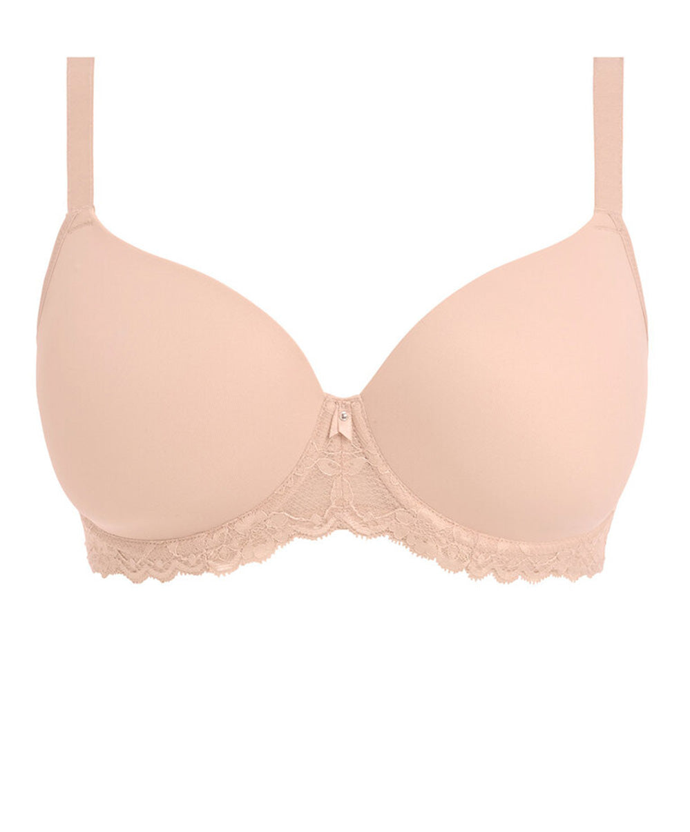 Soutien-gorge t-shirt moulé blaconnet à armatures grande taille Freya Offbeat natural beige AA5450-NAE