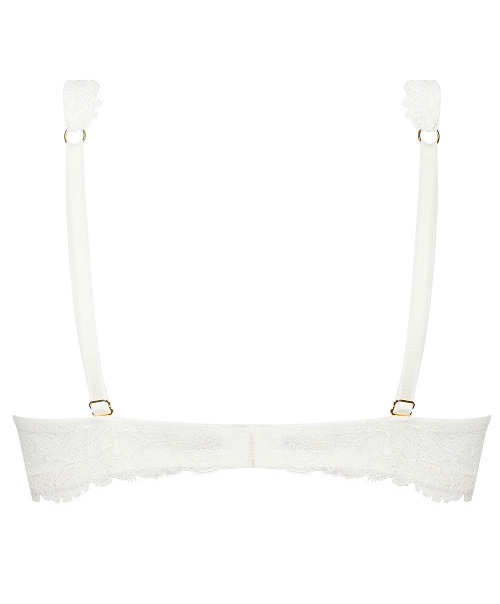 Soutien-gorge triangle "Glamour" Lise Charmel Princesse Iris écru nacre ACH7481-EN 9