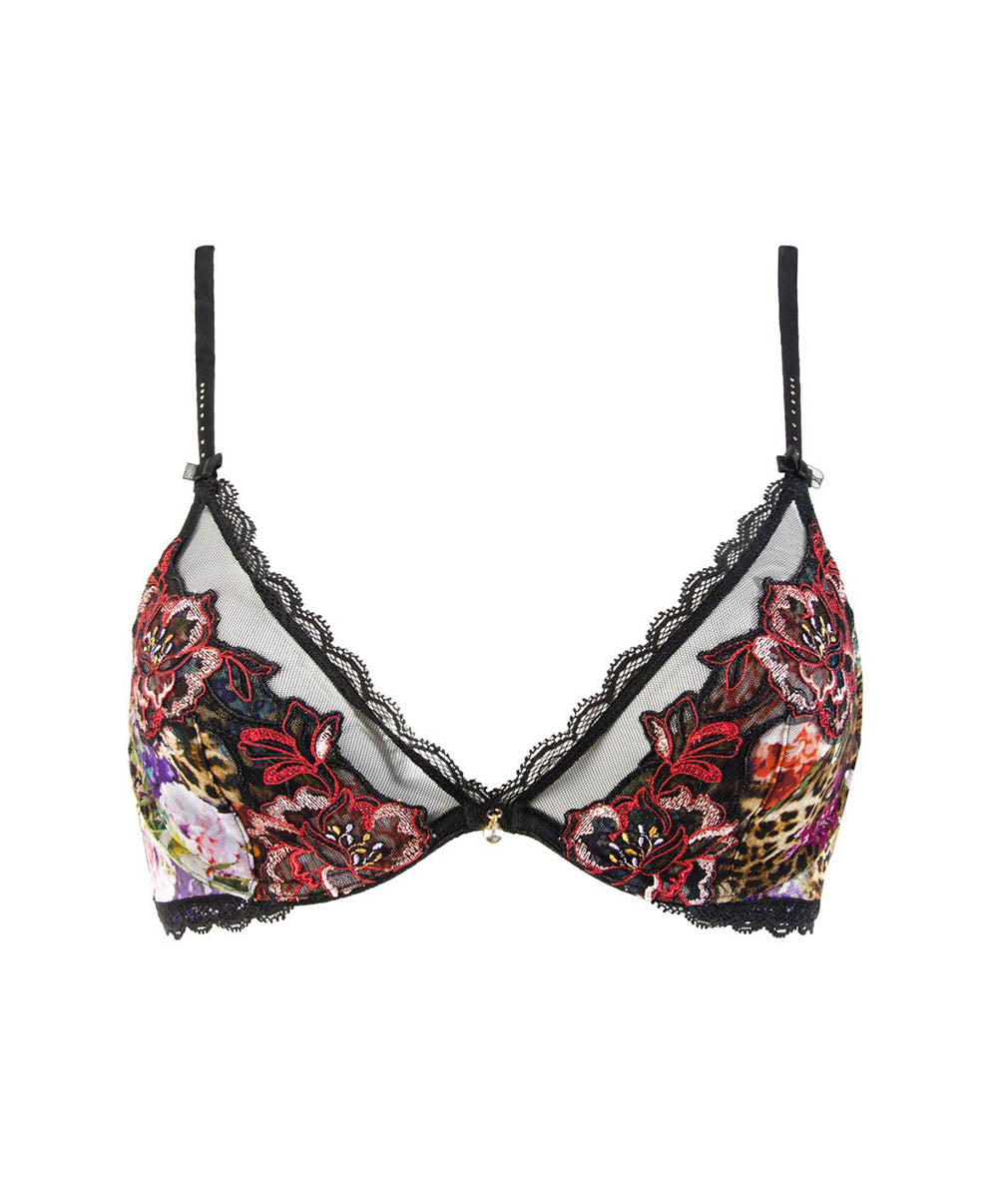 Soutien-gorge triangle armatures Corolle fauve félin Lise Charmel ACG6914-CF fashion