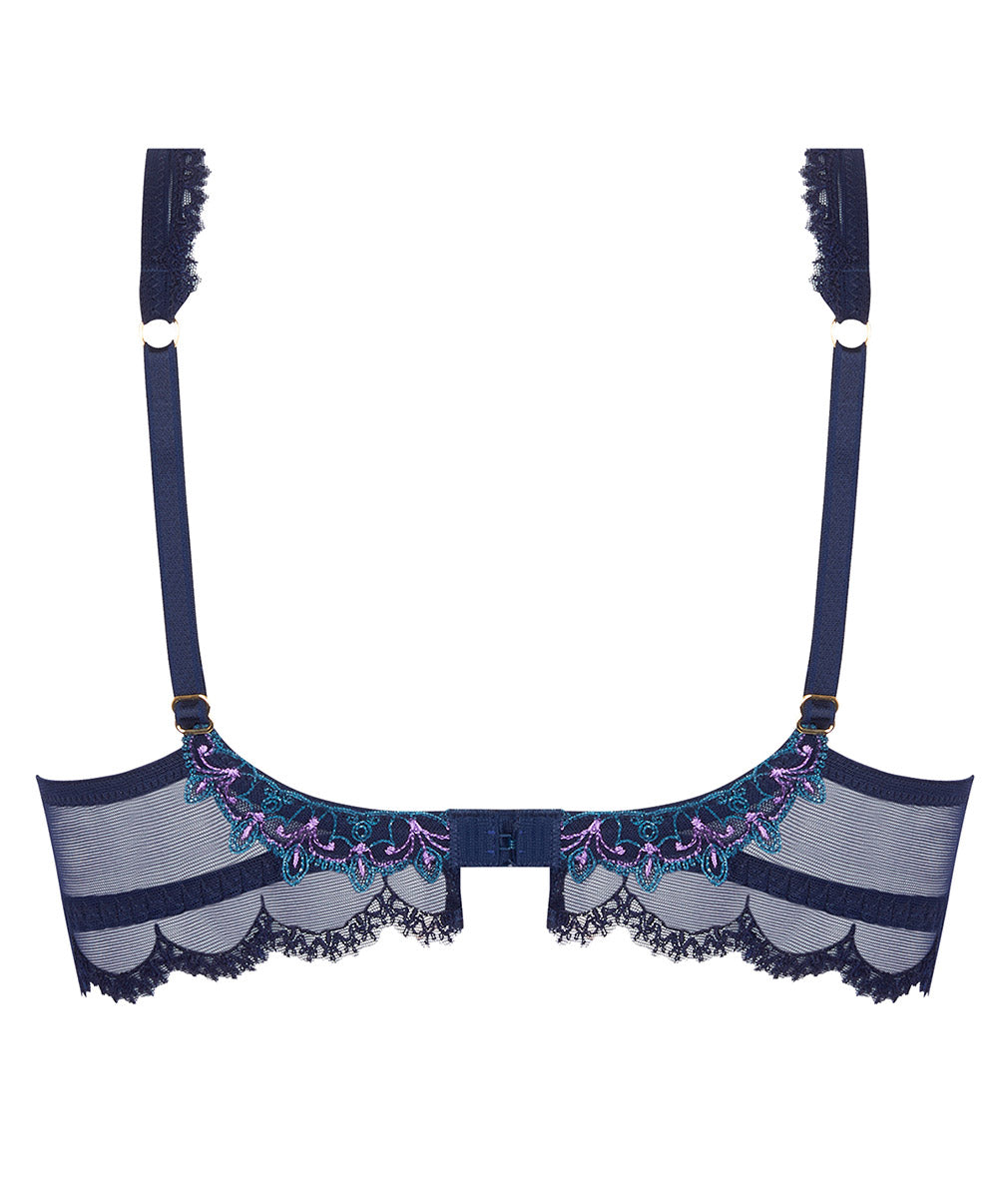 Soutien-gorge triangle sexy "Glamour" Lise Charmel Déesse Désirs mauve ACH7477-MD