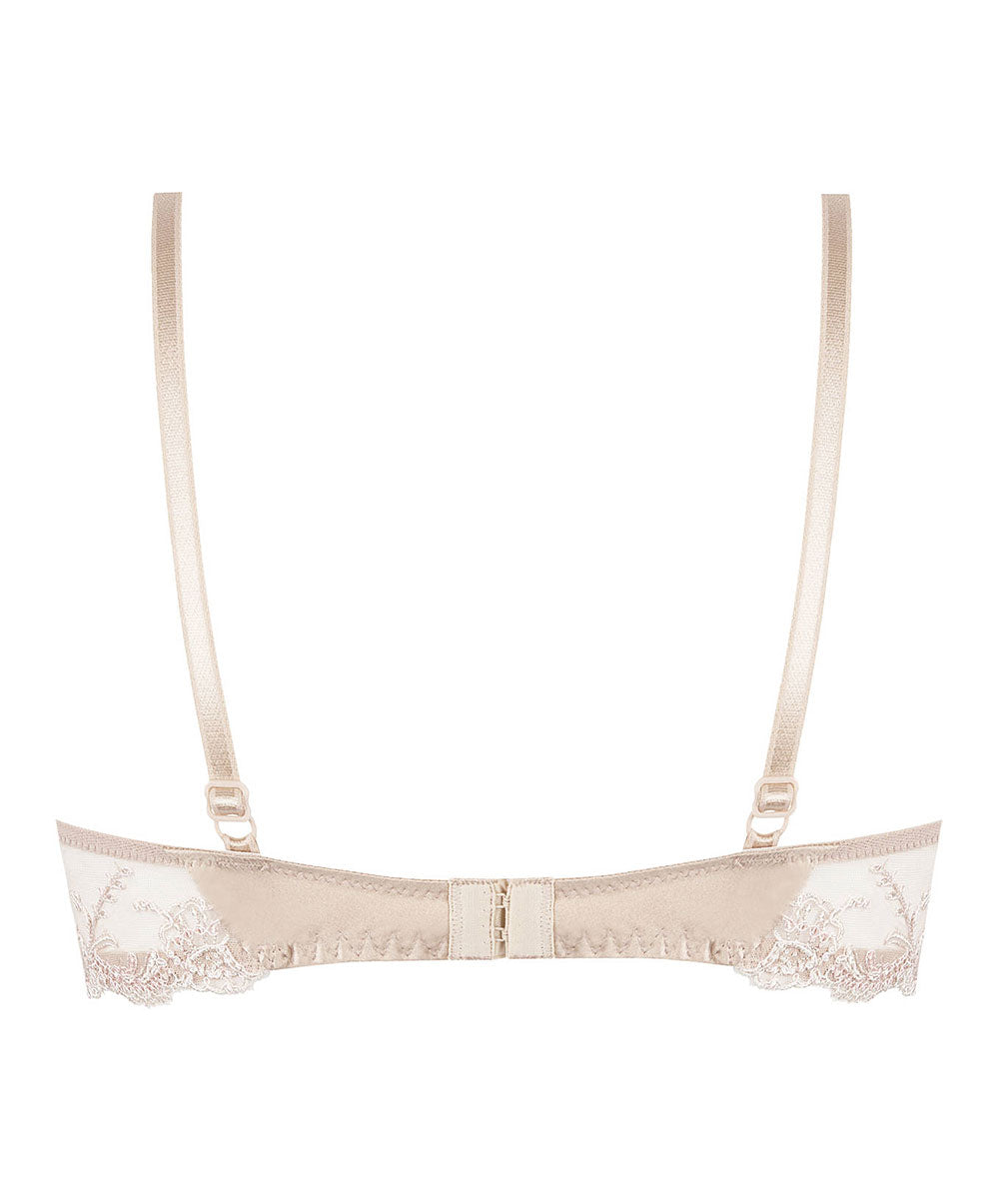 Soutien-gorge triangle sexy en soie Lise Charmel Splendeur soie aurore ACC7480-SR 100