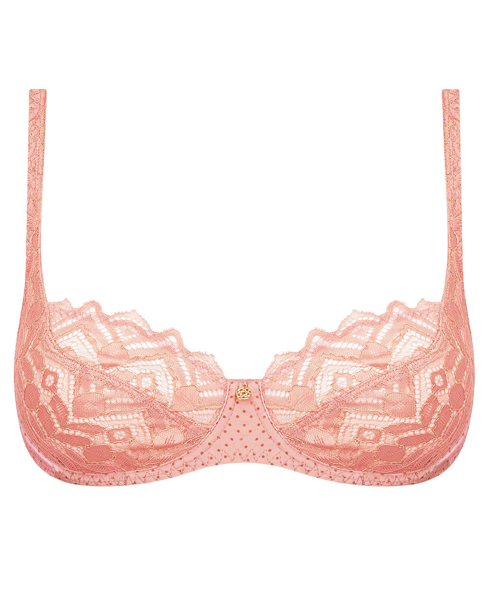 Soutien-gorge "Tulipe" à armatures Antigel de Lise Charmel Pétille en Glam bulles rosées ECH6282-BR