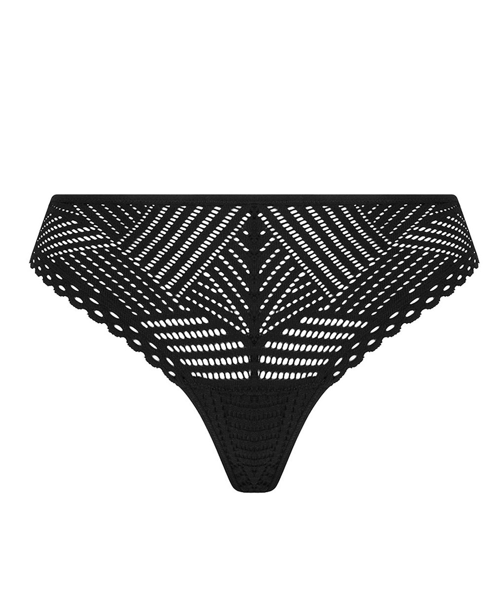 String tressage graphic Antigel de Lise Charmel Noir ECC0037-TN