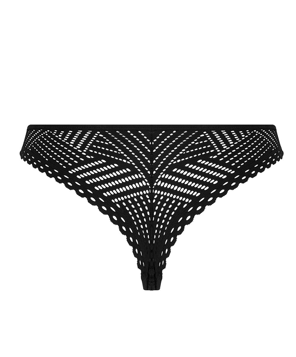 String tressage graphic Antigel de Lise Charmel Noir ECC0037-TN