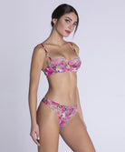 String Lise Charmel Envolée de Fleurs fuchsia ACH0083-EF