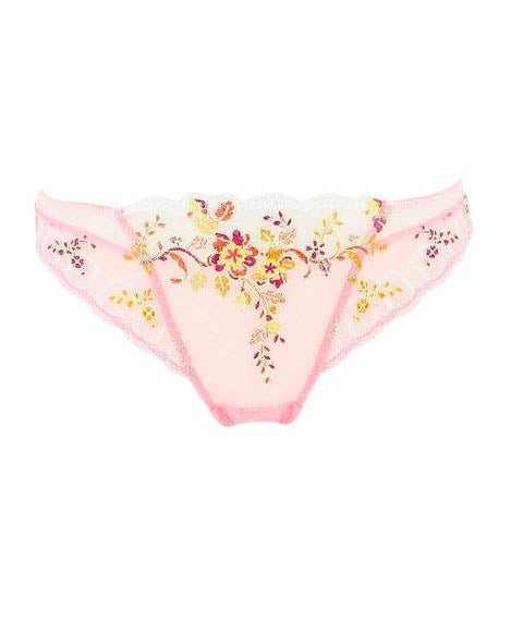 String romantique pastel Lise Charmel rose pale