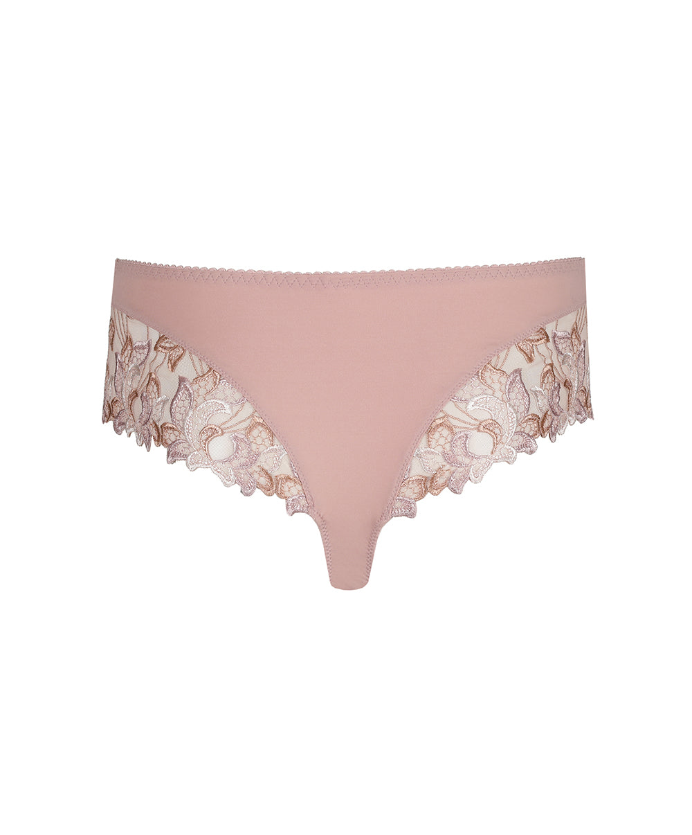 String "Luxueux" dentelle PrimaDonna Deauville vintage pink 0661816-VIP