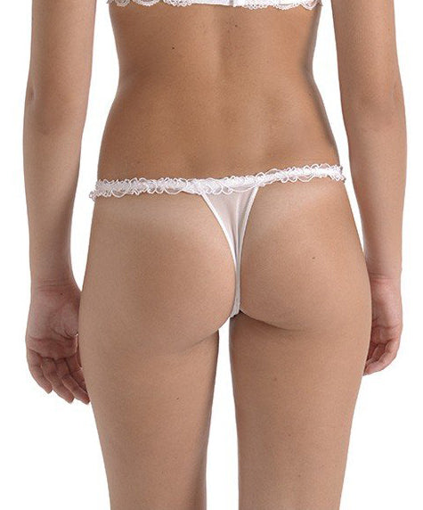 String sexy Lise Charmel Soir de Venise blanc
