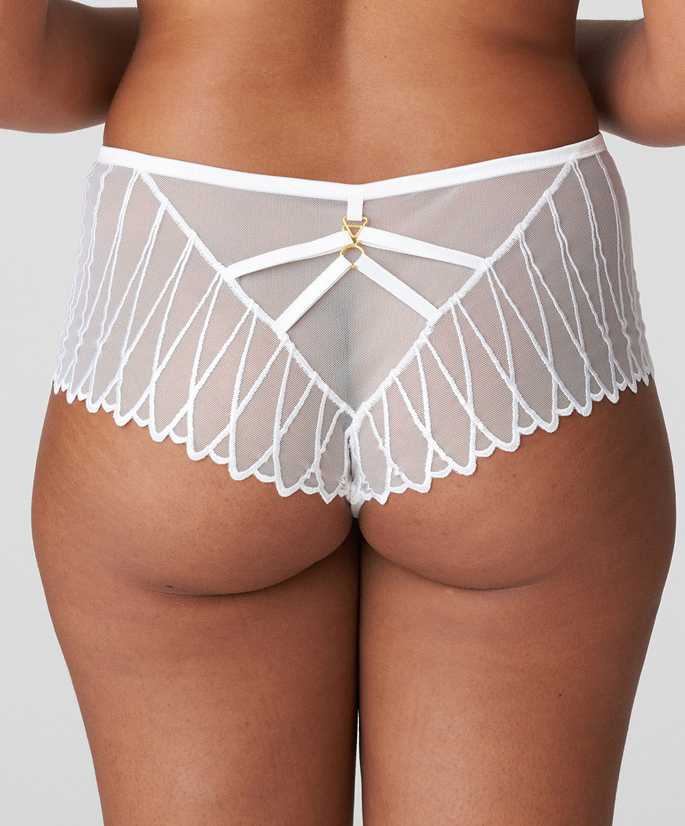 String "Luxueux" forme shorty PrimaDonna Arthill blanc 0663361-WIT