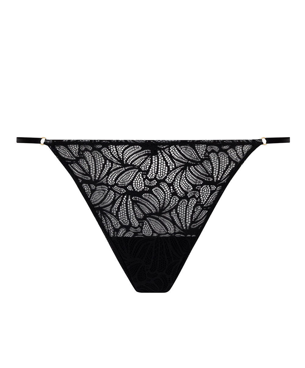 String sexy Antigel de Lise Charmel Atelier Séduction noir ECH0557-NO