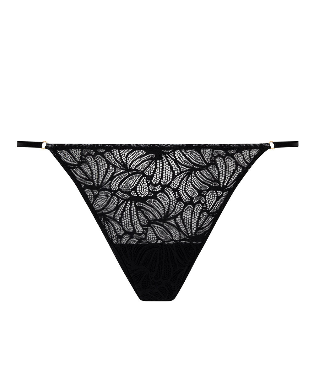 String sexy Antigel de Lise Charmel Atelier Séduction noir ECH0557-NO