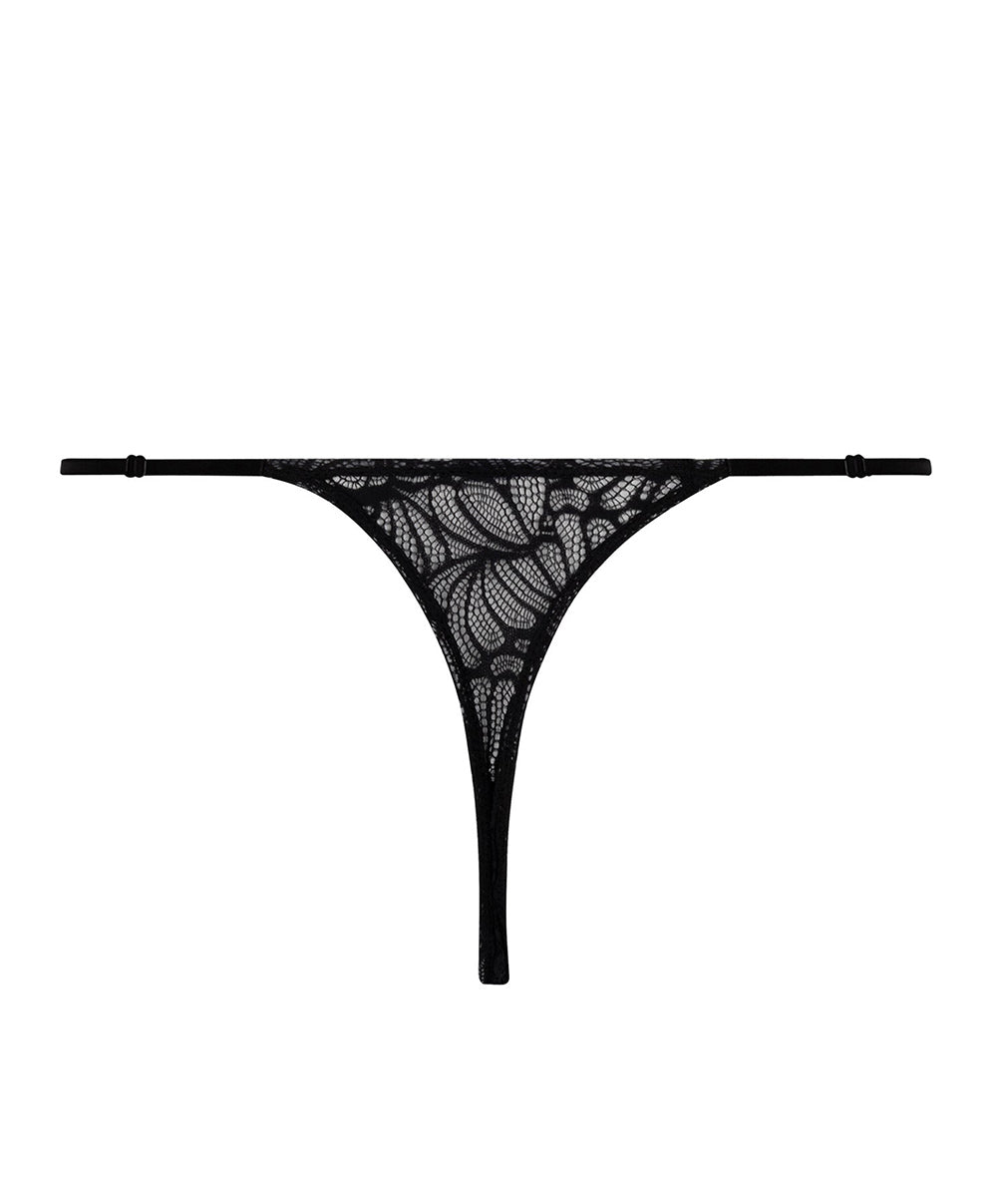 String sexy Antigel de Lise Charmel Atelier Séduction noir ECH0557-NO