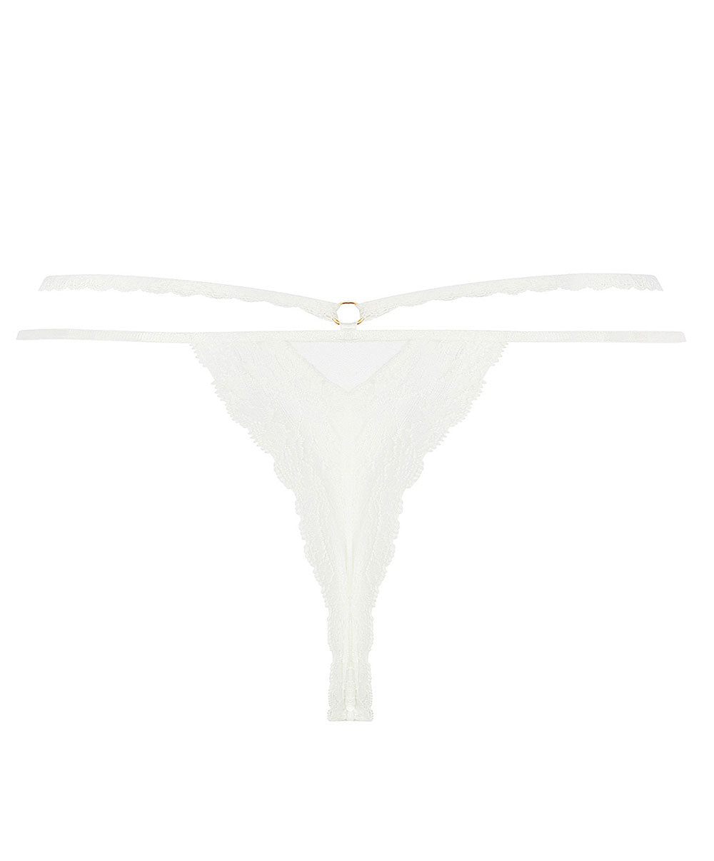 String sexy Lise Charmel Princesse Iris écru nacre ACH0581-EN 8