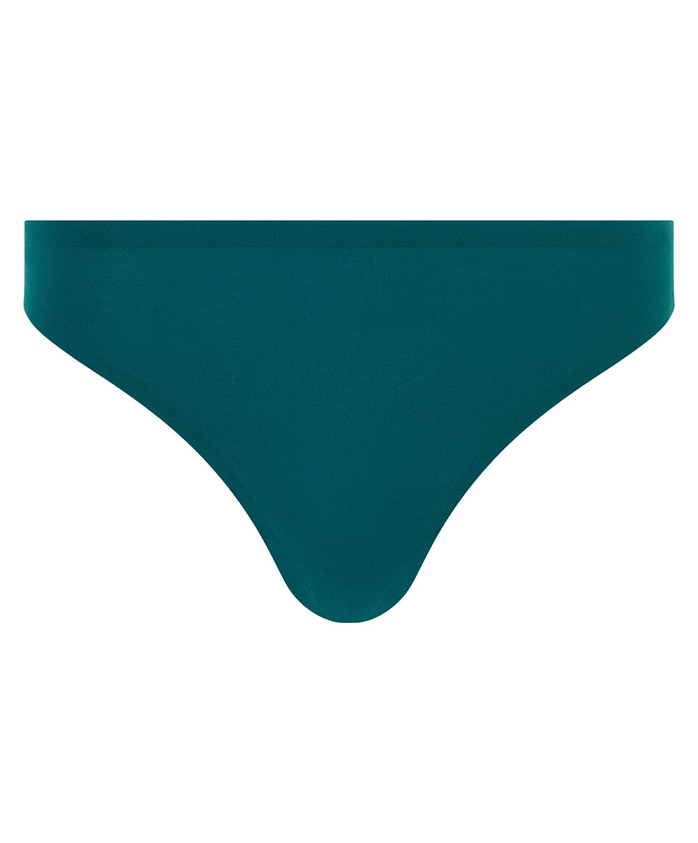 String taille basse Chantelle Soft Stretch vert orient C26490-0BK