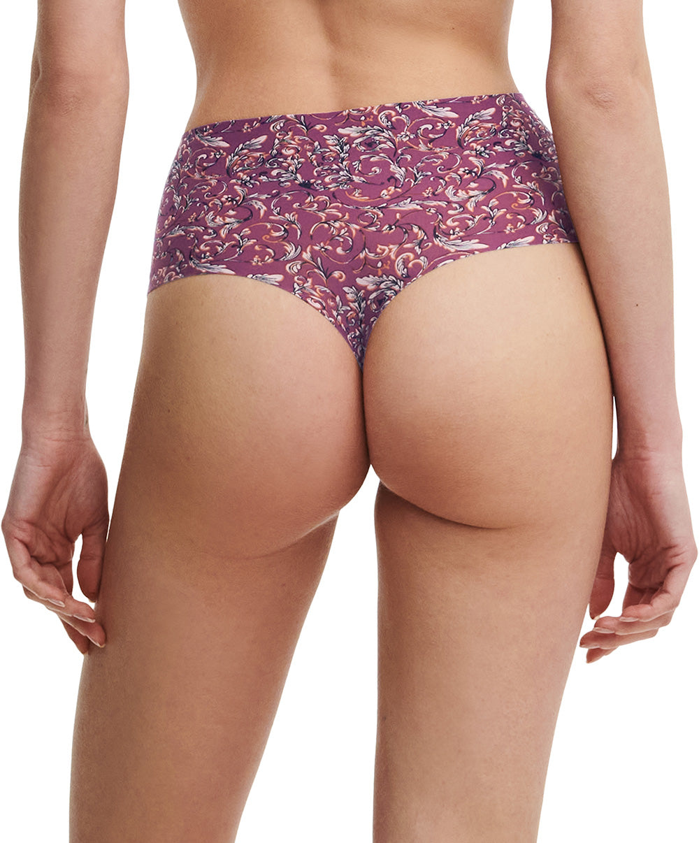 String taille haute Chantelle Soft Stretch baroque print C11DA0-0S7