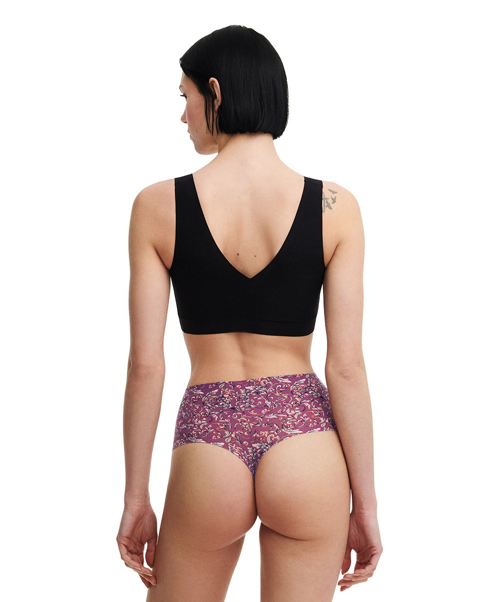 String taille haute Chantelle Soft Stretch baroque print C11DA0-0S7