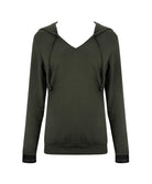 Sweat à capuche Antigel de Lise Charmel Tressage Graphic éclat aventure kaki ELC5337-EA