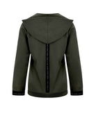 Sweat à capuche Antigel de Lise Charmel Tressage Graphic éclat aventure kaki ELC5337-EA