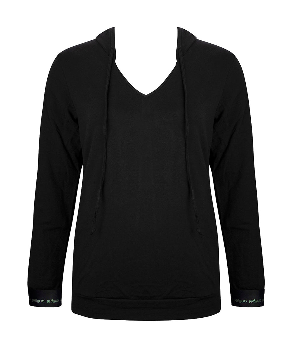 Sweat à capuche Antigel de Lise Charmel Tressage Graphic noir ELC5337-TN