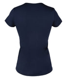 T-shirt manches courtes col en V Antigel de Lise Charmel Simply Perfect bleu marine ENA9106-BM