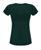 T-shirt manches courtes col en V Antigel de Lise Charmel Simply Perfect vert anglais ENA9106-VA 101