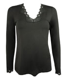 T-shirt manches longues col V Antigel de Lise Charmel Simply Perfect éclat aventure ENA2006-EA