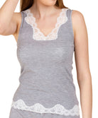 T-shirt sans manches Antigel de Lise Charmel Simply Perfect chiné gris ENA4006-CG