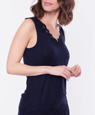 T-shirt sans manches Simply Perfect bleu marine Antigel de Lise Charmel ENA4006-BM