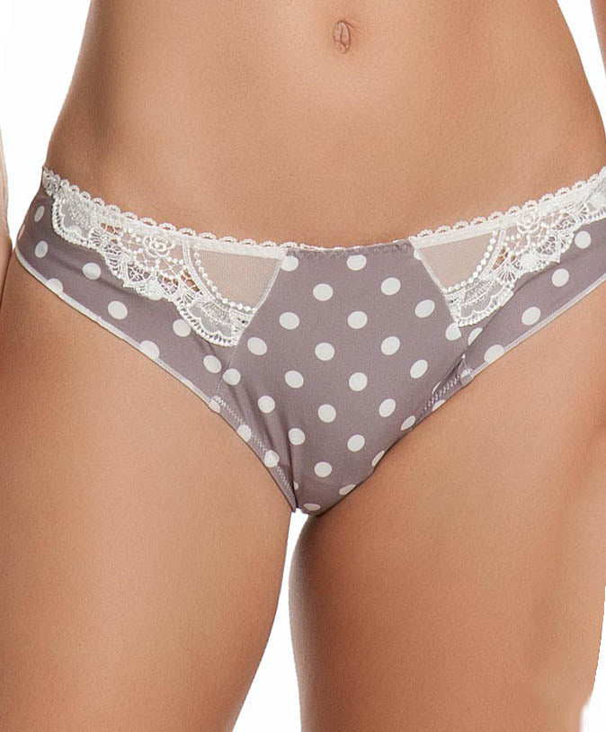 Tanga escale glamour Antinea de Lise Charmel pois glam