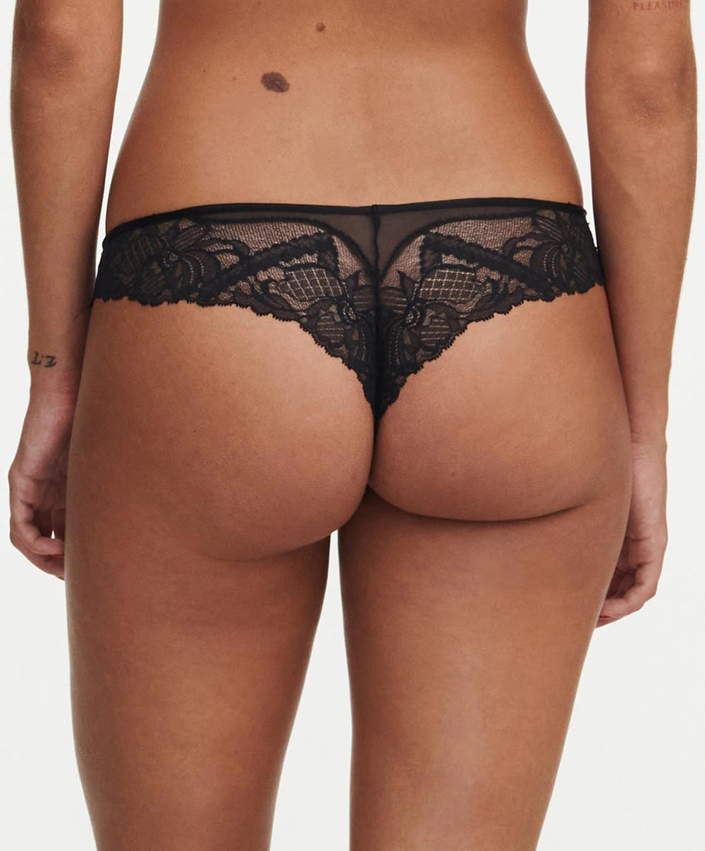 Tanga Chantelle Orangerie Dream noir C17Q90-011