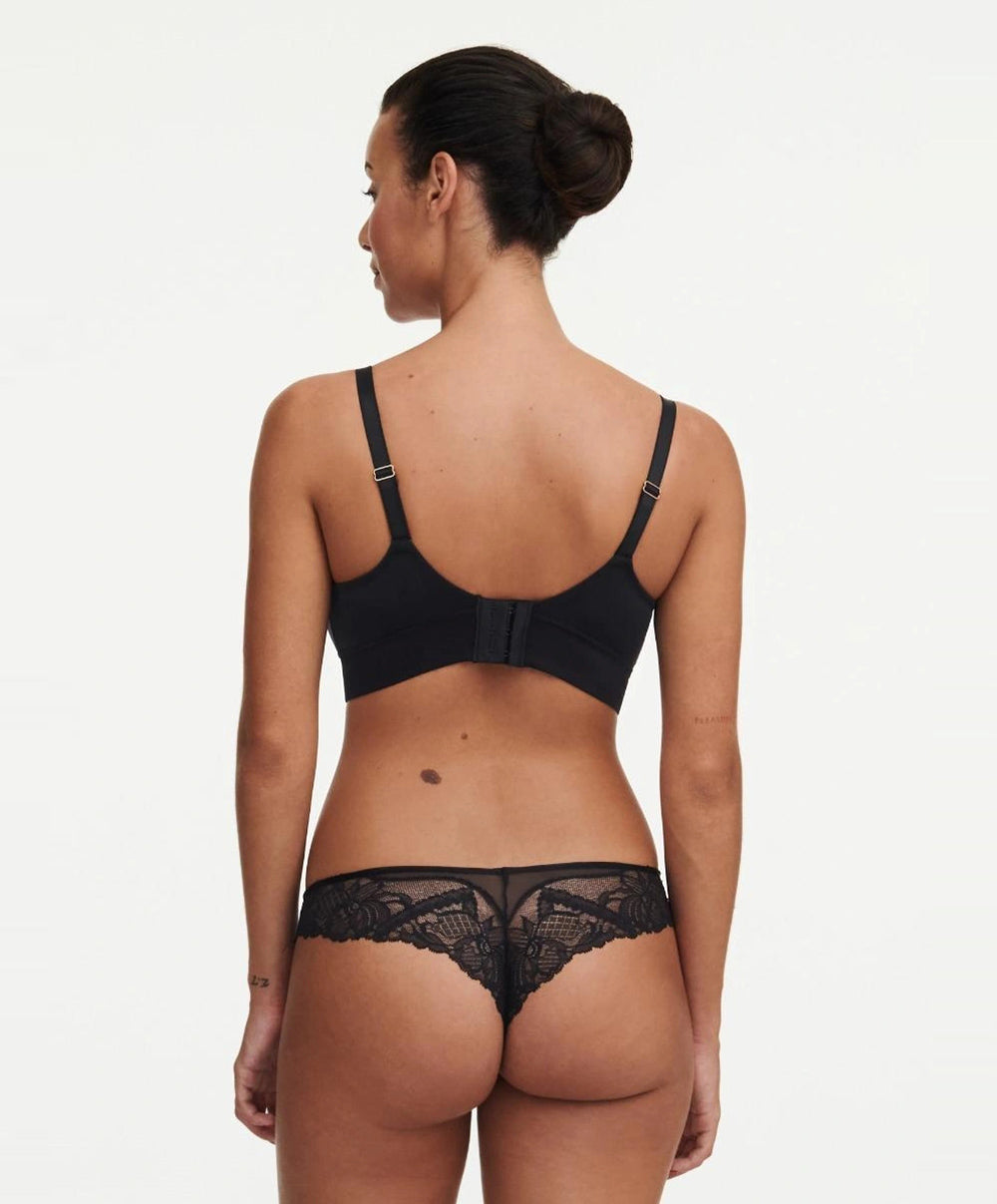 Tanga Chantelle Orangerie Dream noir C17Q90-011