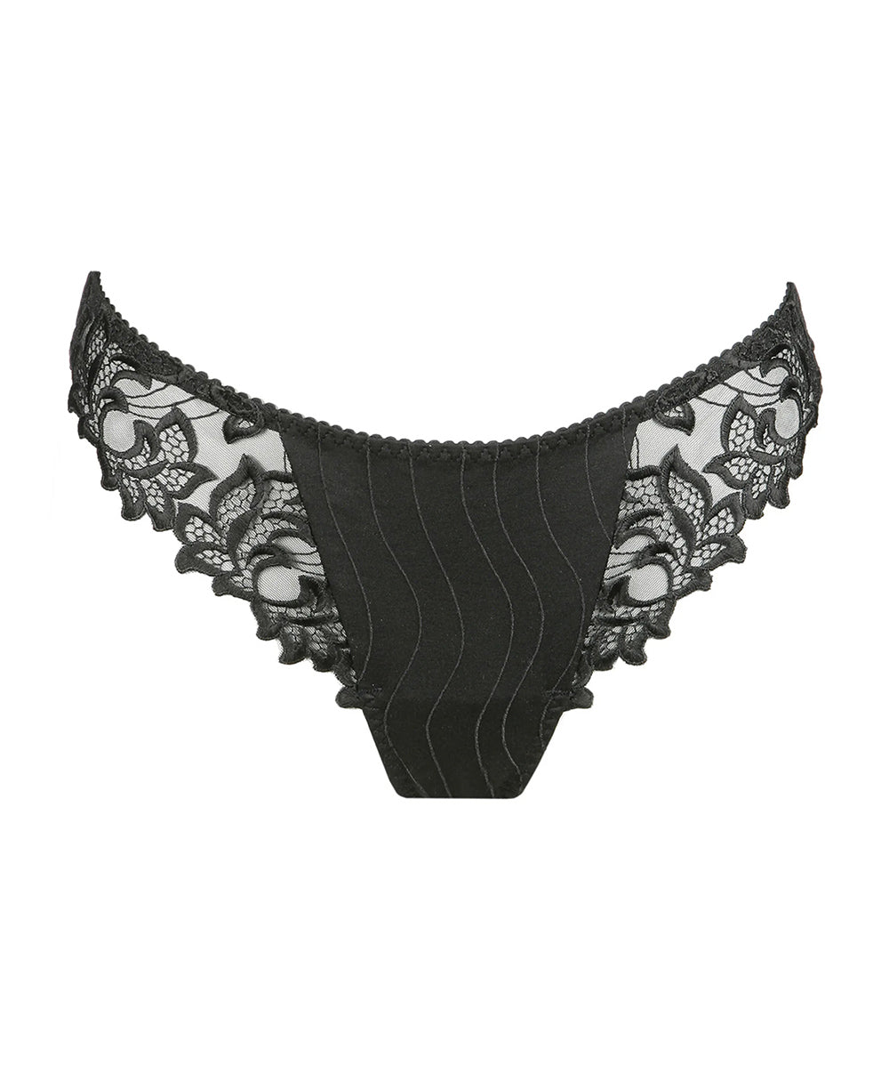 Tanga PrimaDonna Deauville noir 0661810-ZWA