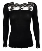 Top en laine et en soie Lise Charmel Sublime en Dentelle noir ANH2113-NO