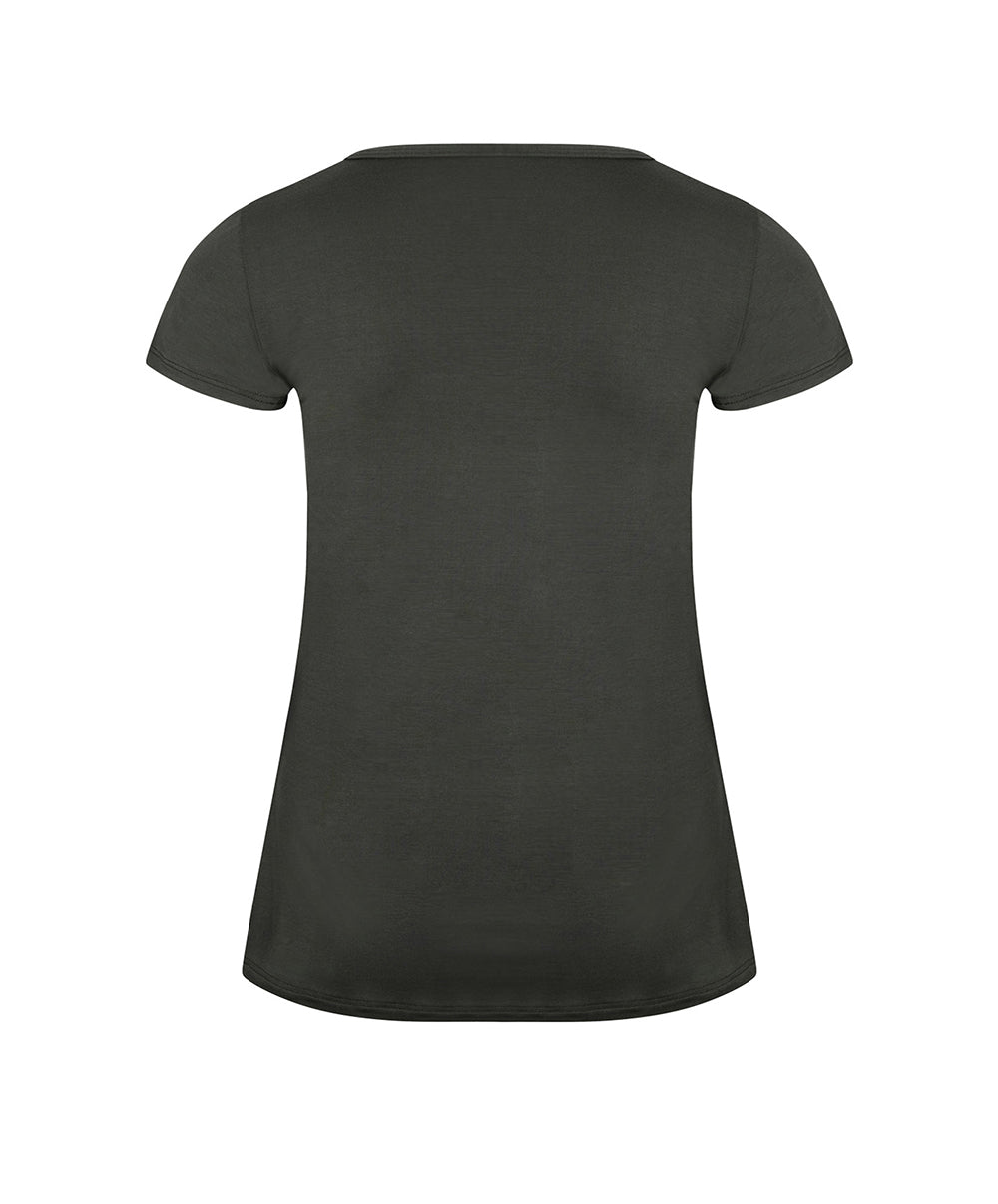 Top manches courtes Antigel de Lise Charmel Tressage Graphic éclat aventure kaki ELC4337-EA 10