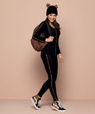 Top manches longues Antigel de Lise Charmel Libre Panthère fauve et noir ELH4438-FN