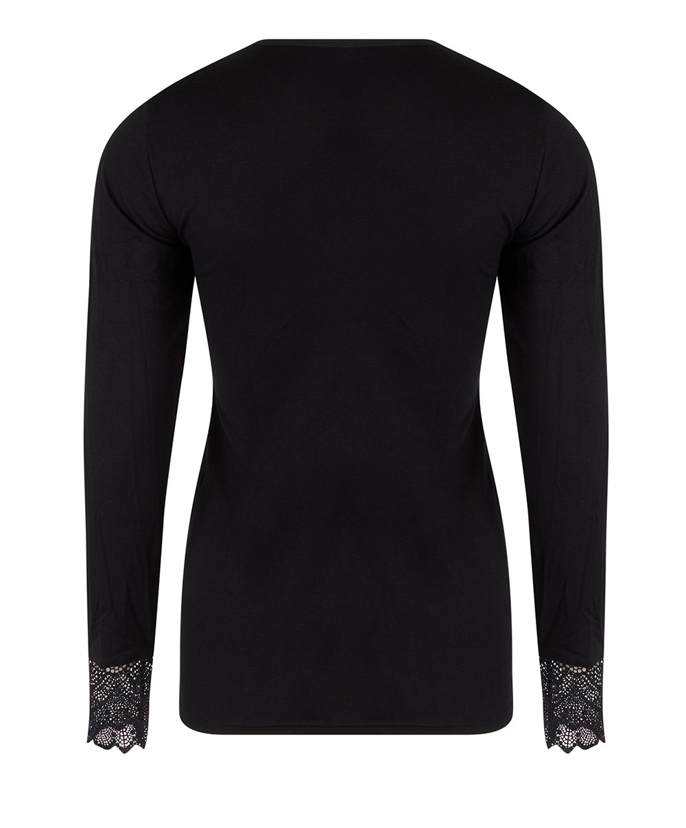 Top manches longues Antigel de Lise Charmel Sexy Bohême noir ELJ4440-NO