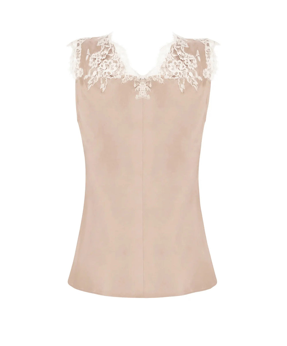 Top mode en soie Lise Charmel Splendeur soie aurore ALC4180-SR 100