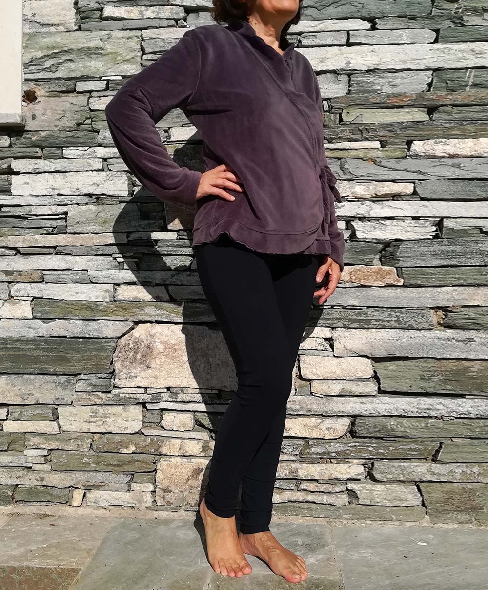 Veste d'intérieur fourrure Nuage 22 Canat muscade