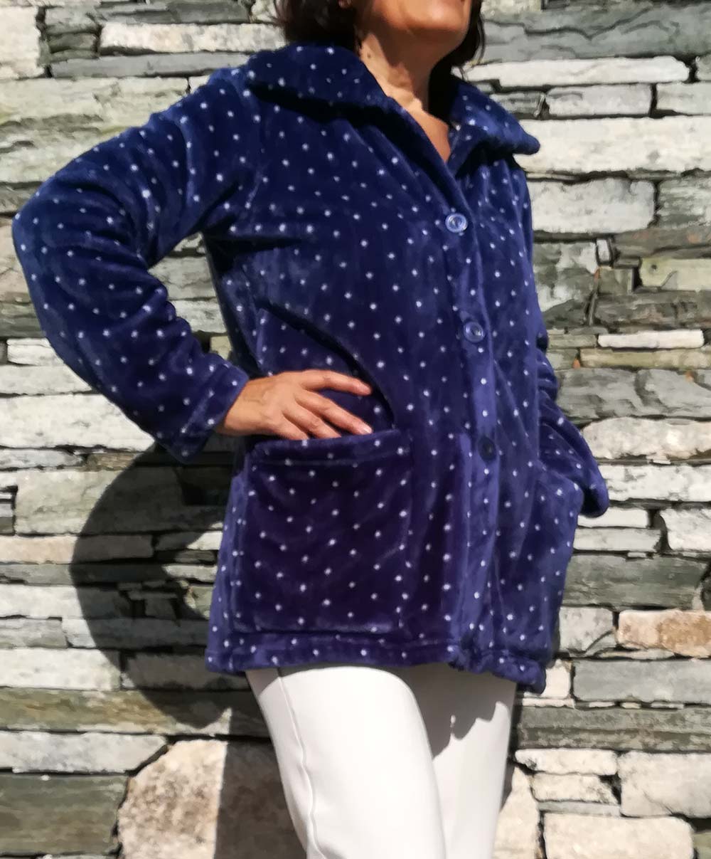 Veste d'Intérieur Preppy 21 Canat blue indigo