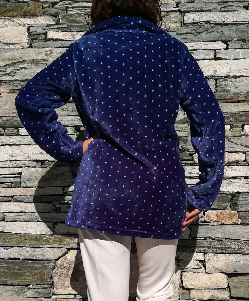 Veste d'Intérieur Preppy 21 Canat blue indigo